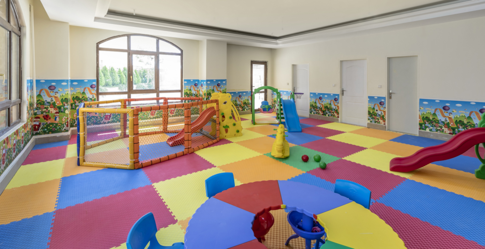 اتاق بازی ویژه کودکان برج دوقلوی مسکونی سیمرغ